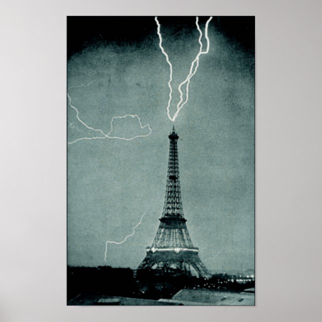 Poster Torre Eiffel (Frente)