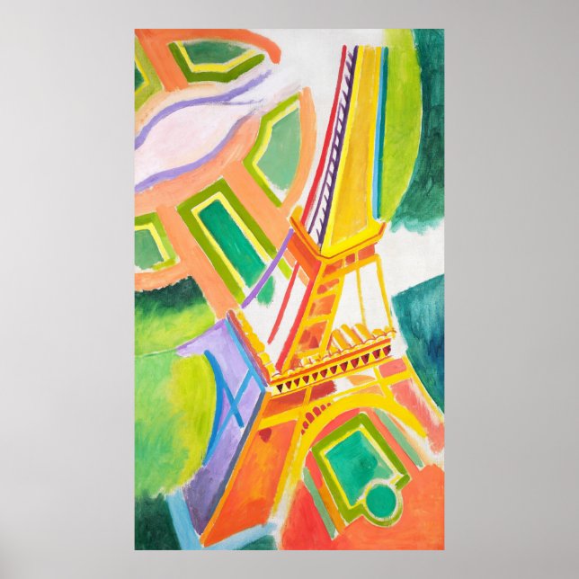 Poster Torre Eiffel (Frente)