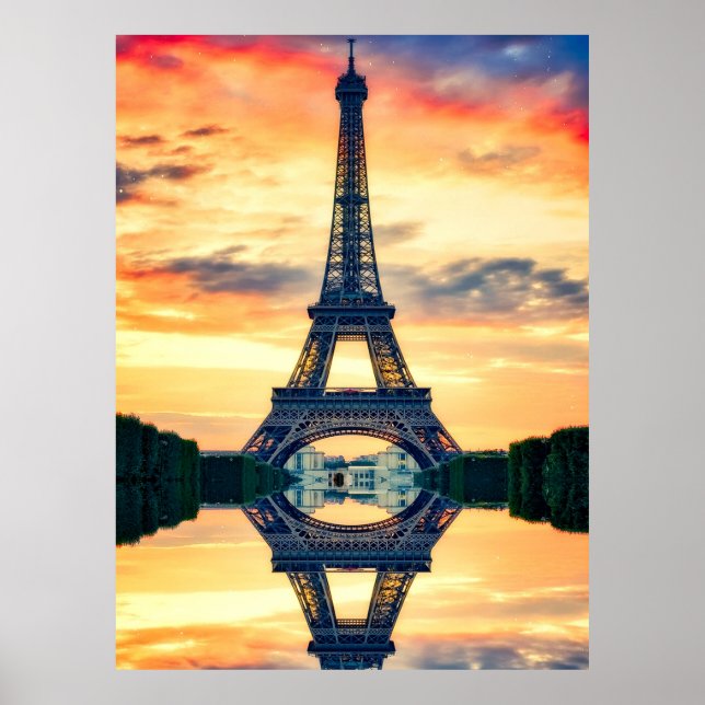 Poster Torre Eiffel (Frente)