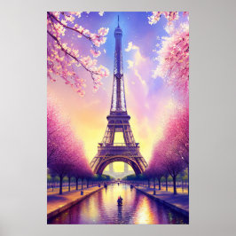 Poster Torre Eiffel
