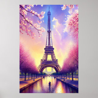 Poster Torre Eiffel