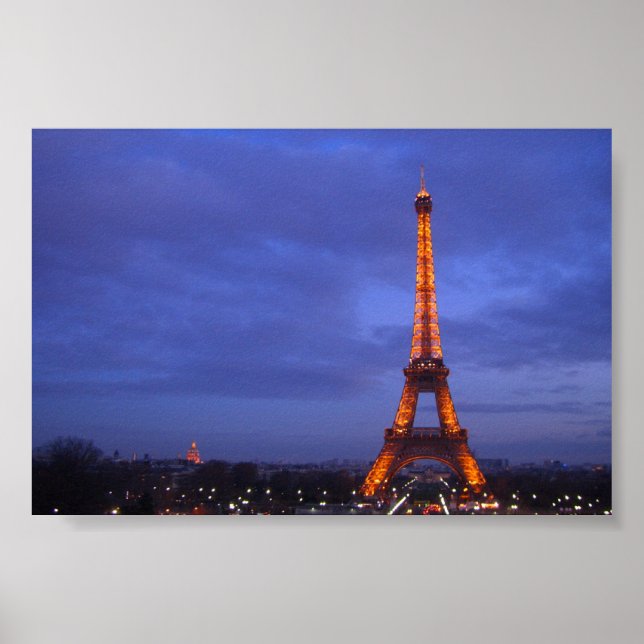Poster Torre Eiffel (Frente)