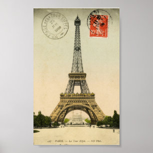 Poster Torre Eiffel