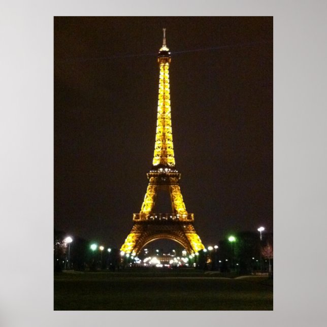 Poster Torre Eiffel (Frente)