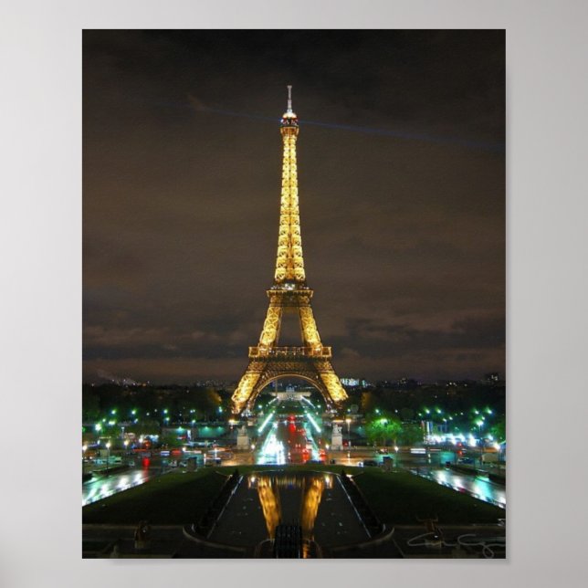 Poster Torre Eiffel (Frente)