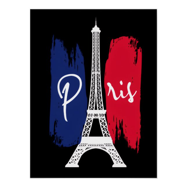 Pôster Torre Eiffel de Paris  (Frente)