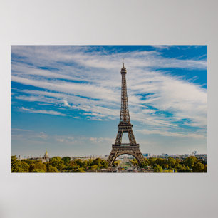 Poster Torre Eiffel em Paris