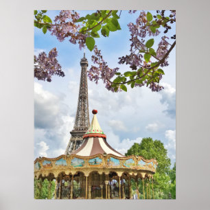 Poster Torre Eiffel, Paris