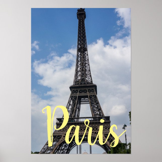 Poster Torre Eiffel Paris (Frente)