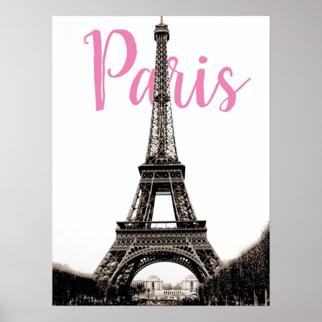 Poster Torre Eiffel Paris (Frente)