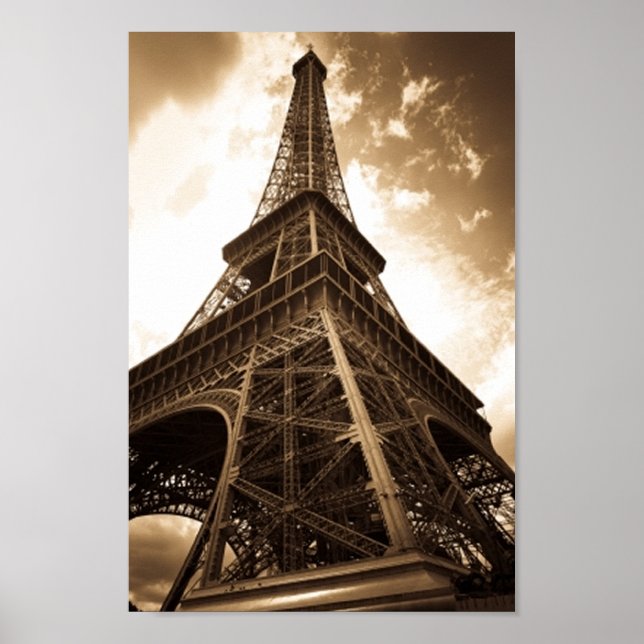 Poster Torre Eiffel Paris (Frente)