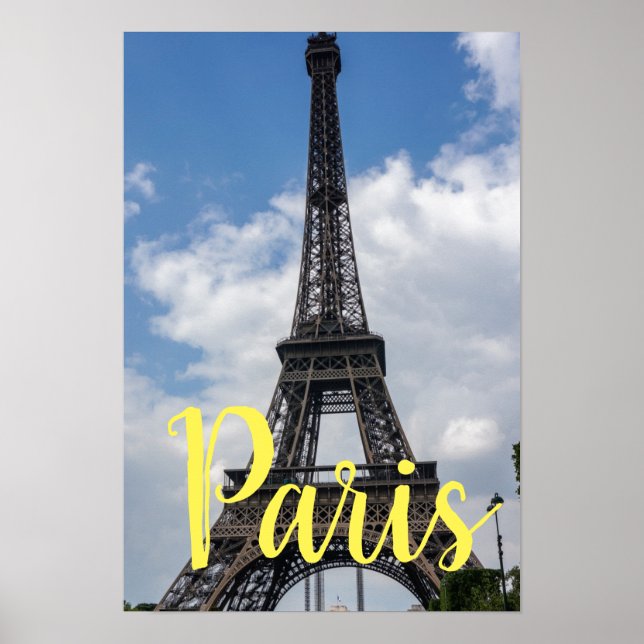 Poster Torre Eiffel Paris (Frente)