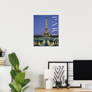 Poster Torre Eiffel Paris, França