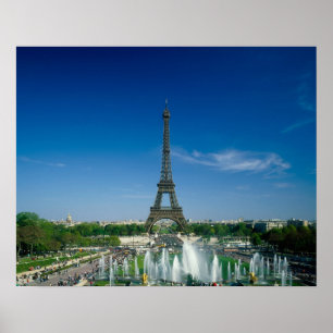 Pôster Torre Eiffel, Paris, França