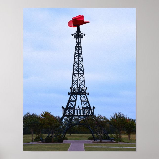 Pôster Torre Eiffel, Paris, Texas (Frente)