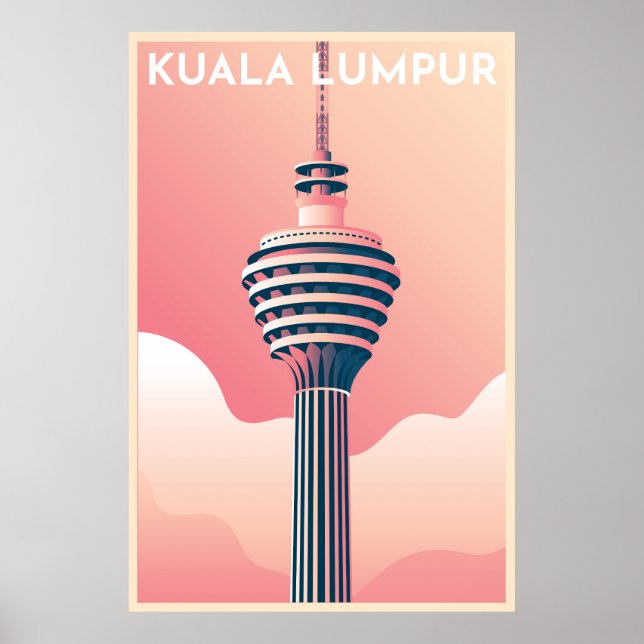 Poster Torre Kuala Lumpur (Frente)