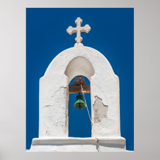 Poster Torre sineira de Mykonos