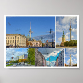 Poster Torre Televisiva, Berlim, Alemanha