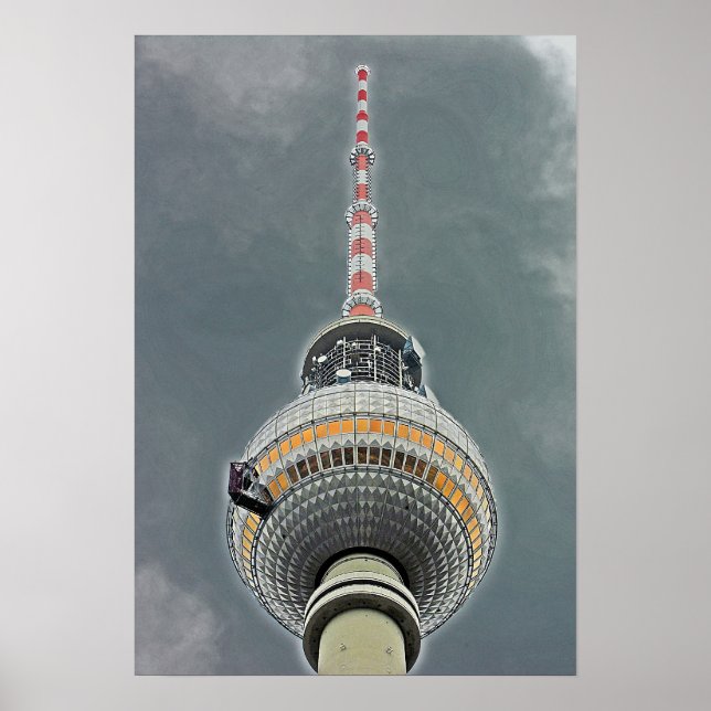 Poster Torre Tv (Fernsehturm), Berlim (tv2) (Frente)