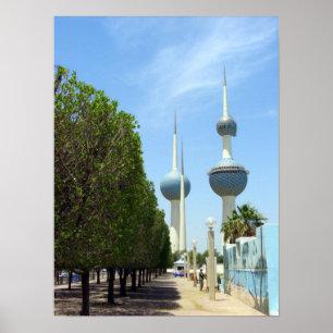 Poster Torres de Kuwait