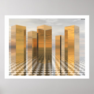 Poster Torres de ouro