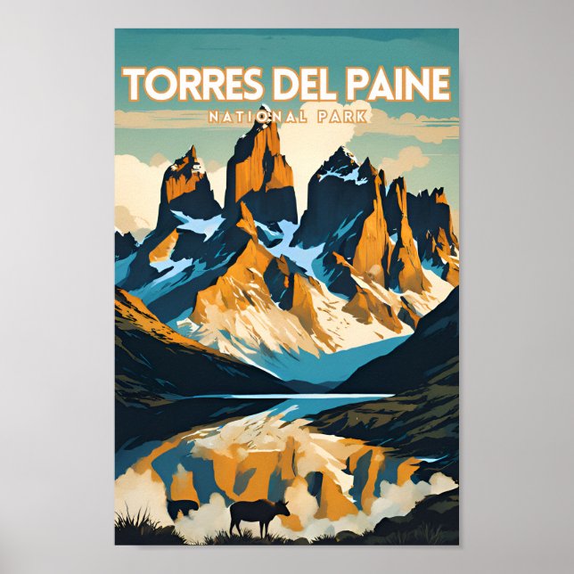 Poster Torres Del Paine (Frente)