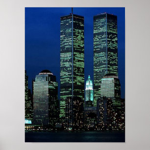 Poster Torres gémeas do ~ do World Trade Center do POSTE