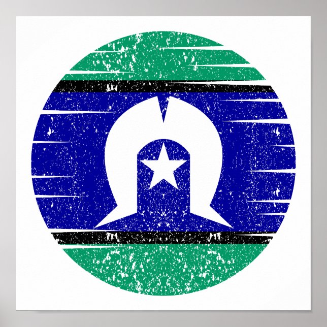 Poster Torres Strait Islanders, Austrália (Frente)