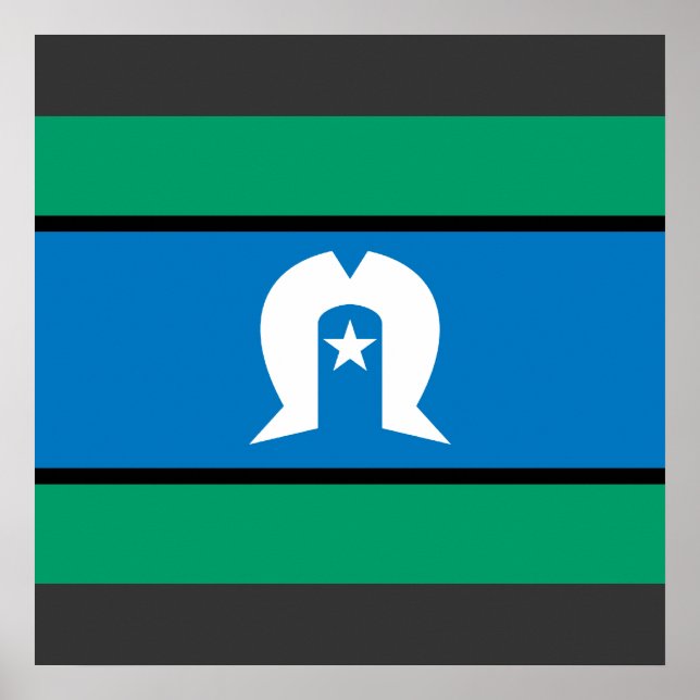 Poster torresstrait islanders, Austrália (Frente)