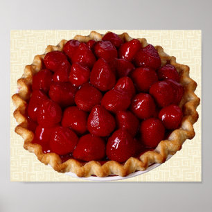 Pôster Torta da morango