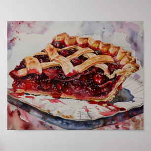 Poster Torta de Cereja