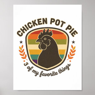 Poster Torta De Frango 3 Das Minhas Coisas Favoritas