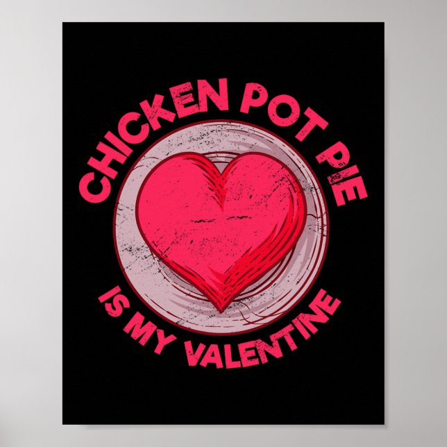 Poster Torta De Frango É Minha Torta De Carne Do Dia Dos  (Frente)