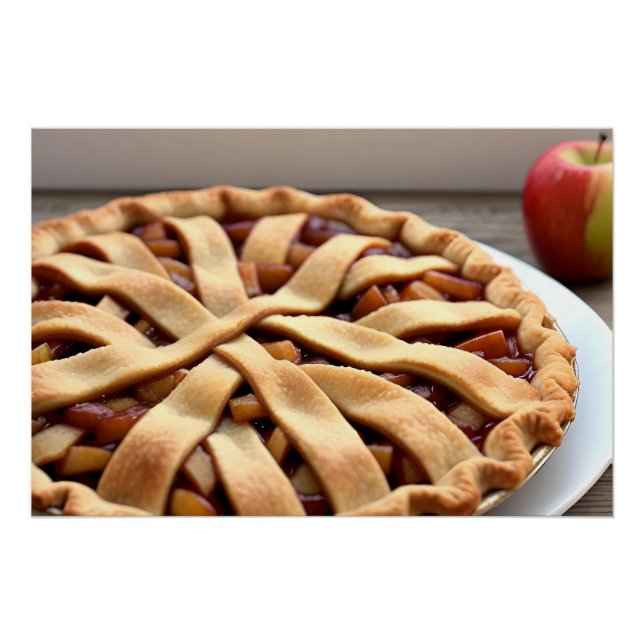 Pôster Torta de Maçã (Frente)