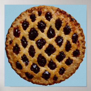 Pôster Torta de mirtilo