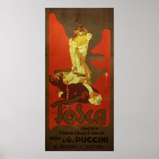 Poster Tosca Opera