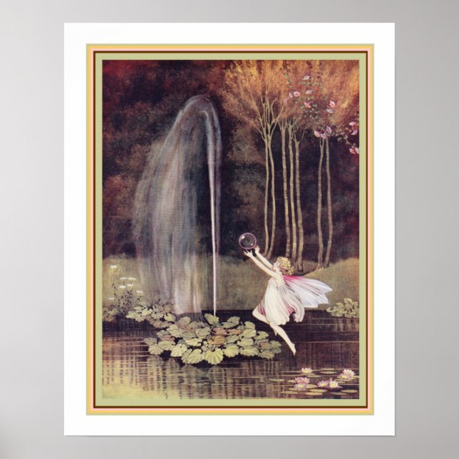 Poster "Tossing Up The Rainbow Bubbles", cerca de 1916-16 (Frente)