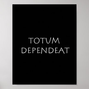 Poster Total dependente