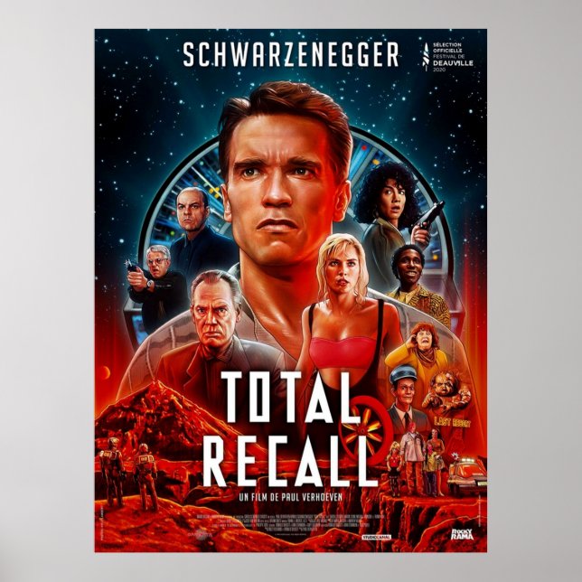 Poster Total Recall 30th Anniversary (Frente)