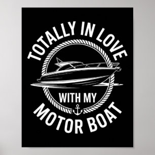 Poster Totalmente Apaixonado Pelo Meu Capitão De Barco Mo
