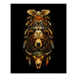 Pôster Totem Ascendente