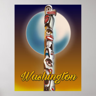 Poster Tótem de Washington