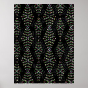Poster Totem - Ken Gage Abstrato Art