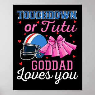 Poster Touchdown Ou Tutu Vovô Te Ama Futebol Ba 