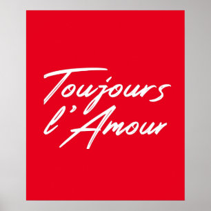 Poster Toujours l'Amour - Amor eterno ao casamento