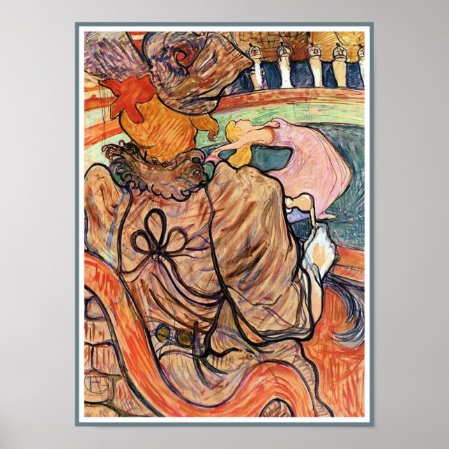 Poster Toulouse-Lautrec - Arte Francesa - Nouveau Cirque (Frente)