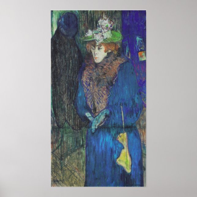 Poster Toulouse-Lautrec - Avril No Rouge 1892 (Frente)