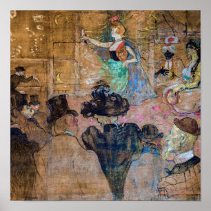 Poster Toulouse-Lautrec - Dança Moorish / Os Almehs