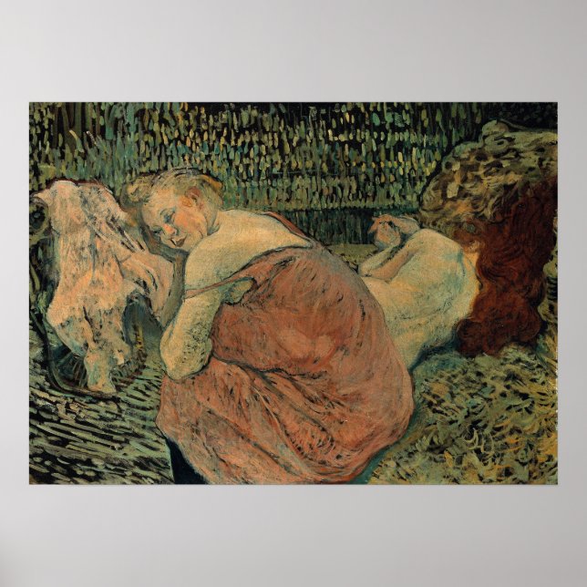 Poster Toulouse-Lautrec - Dois Amigos (Frente)
