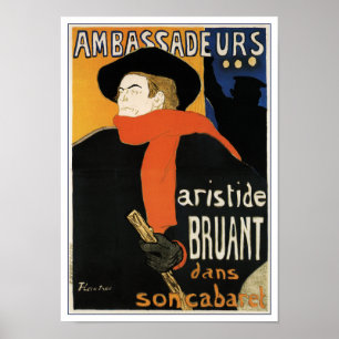 Pôster Toulouse-Lautrec: Embaixadores